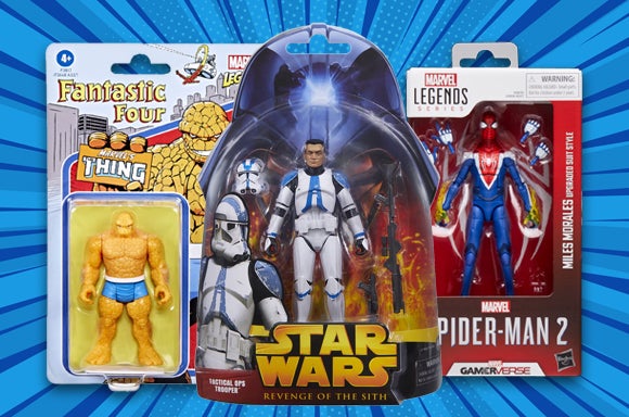 3 FOR 2 HASBRO FIGURES