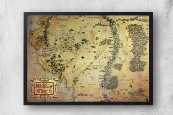 LORD OF THE RINGS ART PRINTS
