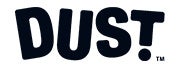 DUST! brand logo