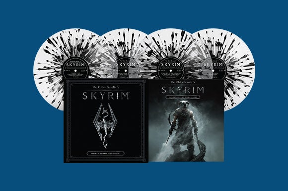 Limited Edition Skyrim Soundtrack Colour LP!