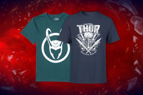 MARVEL T-SHIRTS 2 FOR £20 + FREE DELIVERY