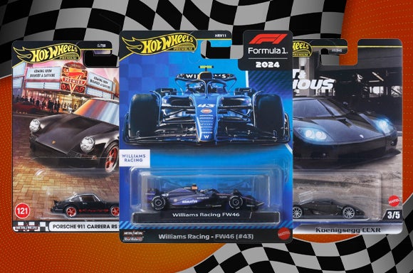 3 For £22 Hot Wheels