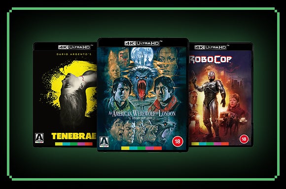 Price drops on selected Arrow Video steelbooks, boxsets, DVDs, blu-rays, and exclusive steelbooks.