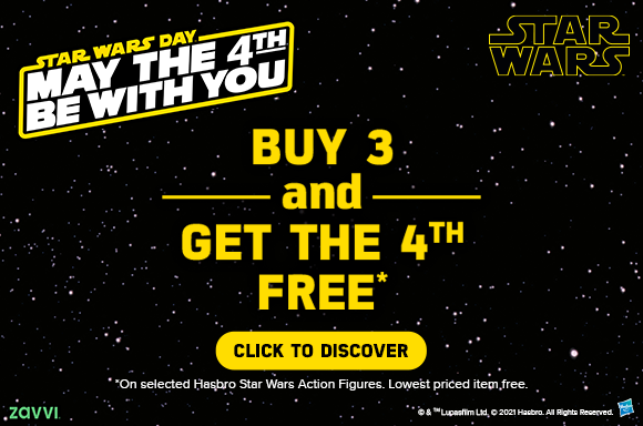 Buy 3 Star Wars Action Figures Get A 4th Free