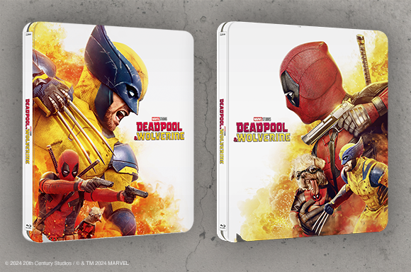 DEADPOOL & WOLVERINE 4K STEELBOOKS