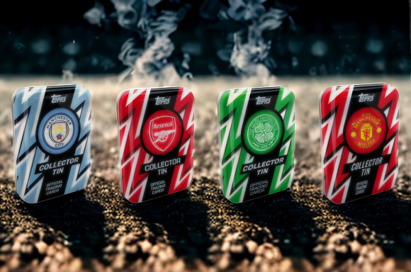 FOOTBALL TRADING CARD COLLECTOR TINS