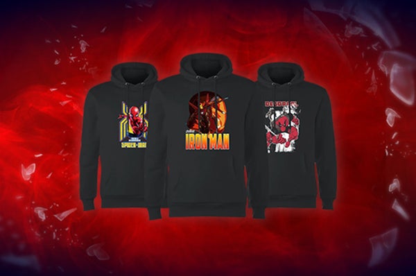 Marvel Hoodies for £18.99/20.99€ + Free Delivery