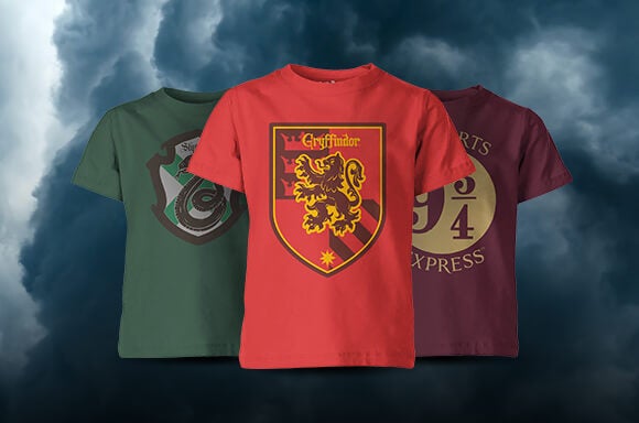 HARRY POTTER KIDS T-SHIRTS 2 FOR £14.99