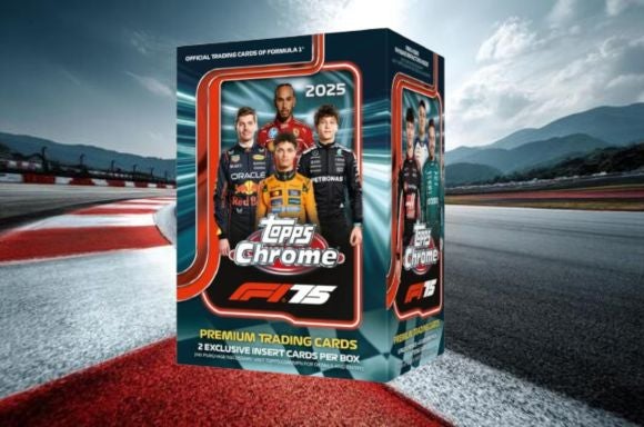 TOPPS CHROME F1 VALUE BOX