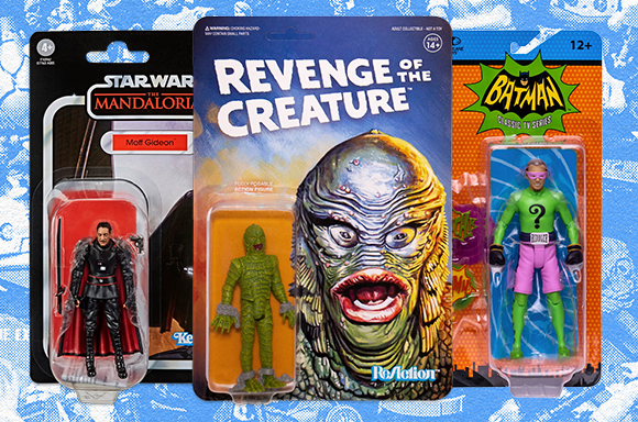 4 ACTION FIGURES FOR £22