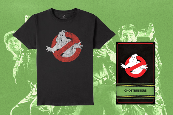 GHOSTBUSTERS TEE & JOURNAL 