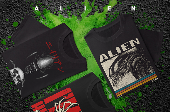 ALIEN CLOTHING RANGE
