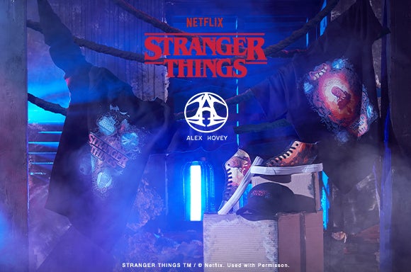 STRANGER THINGS X ALEX HOVEY NEW COLLECTION