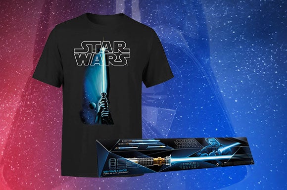 FREE T-SHIRT HASBRO LIGHTSABER BUNDLE