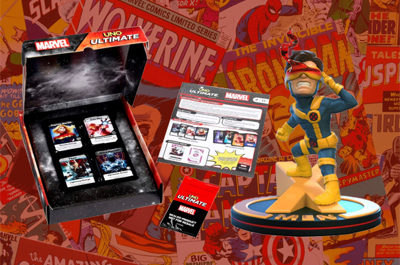 MARVEL UNO & CYCLOPS FIGURE 