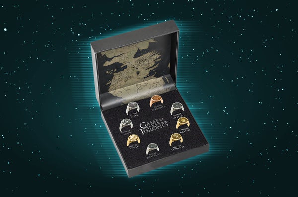 ZAVVI EXCLUSIVE GAME OF THRONES SIGIL RINGS