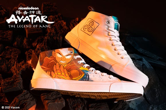 Akedo x AVATAR <BR> Zapatillas blancas para adultos