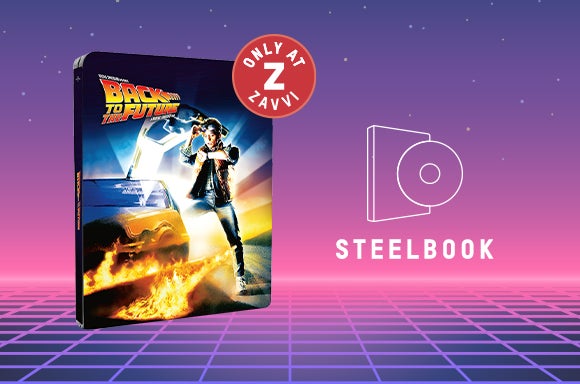 ZAVVI EXCLUSIVE  BACK TO THE FUTURE STEELBOOK