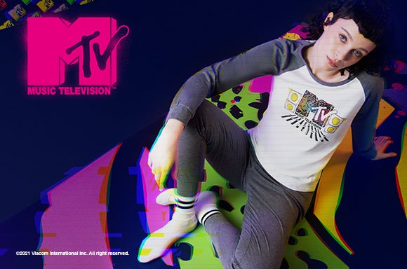 Ensemble Pyjama MTV FLASHBACK