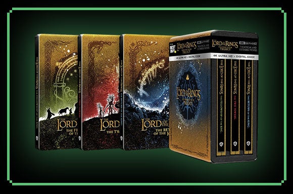 LORD OF THE RINGS STEELBOOK COLLECTION