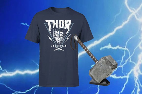 EXCLUSIVE BUNDLE THOR HAMMER AND T SHIRT