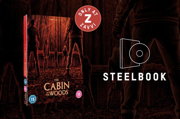 ZAVVI EXCLUSIVE THE CABIN IN THE WOODS STEELBOOK