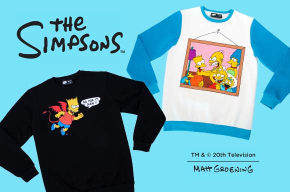 THE SIMPSONS X CAKEWORTHY COLLECTION