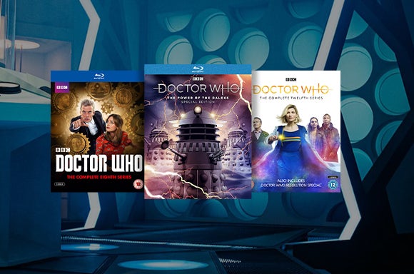 25% korting Op geselecteerde Doctor Who Blu-Ray & DVD!