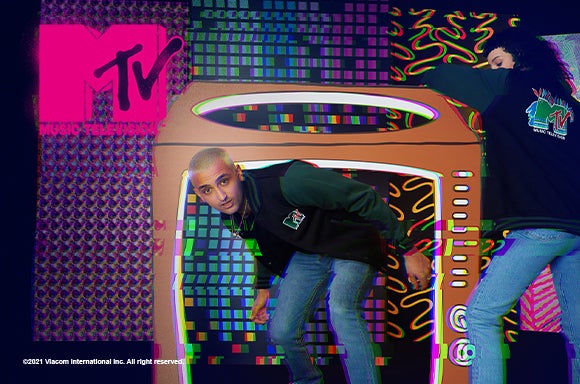 MTV LOGO Varsity Jacket