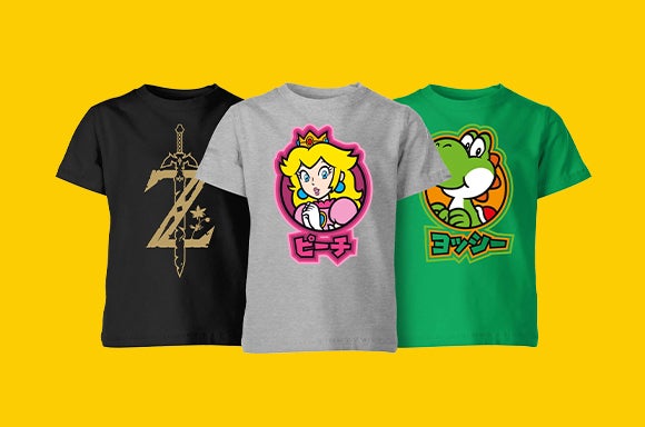 Nintendo Kids T-shirts €6,99