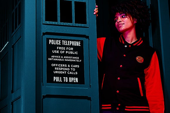 Doctor Who Gallifreyan Unisex Varsity Jacket