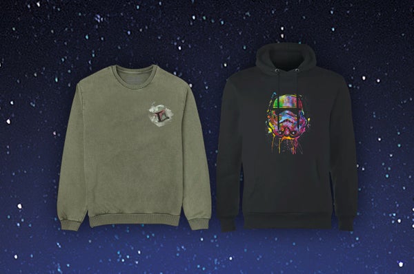 40% OFF + FREE DELIVERY Star Wars Hoodies and Sweatshirts