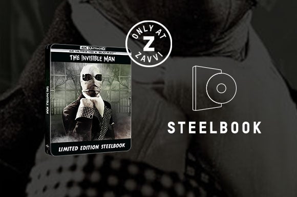 THE INVISIBLE MAN 4K UHD Steelbook