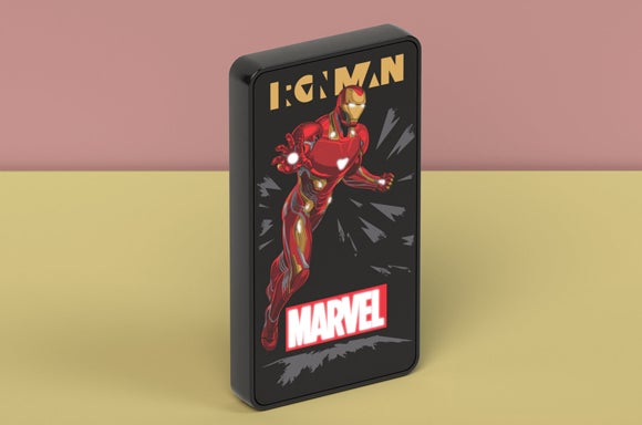 Marvel Iron Man Power Bank Lumina 6000mAh 