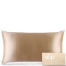 كيس وسادة حريري من Slip - مقاس كينج - لون كراميل