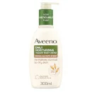 كريم الجسم المرطب بالزبادي للاستخدام اليومي، برائحة الفانيليا والشوفان من Aveeno (300 مل)