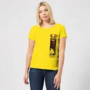 Samurai Jack Samurai Stripe Women's T-Shirt - Yellow