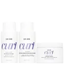 Color Wow Trio: Snag-Free Pre-Shampoo Detangler 295ml, Hooked Shampoo 295ml & Coco-Motion Lubricating Conditioner 295ml