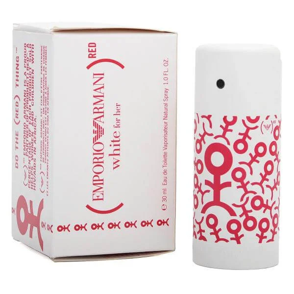 Armani - Red - White for Her Eau de Toilette 30ml