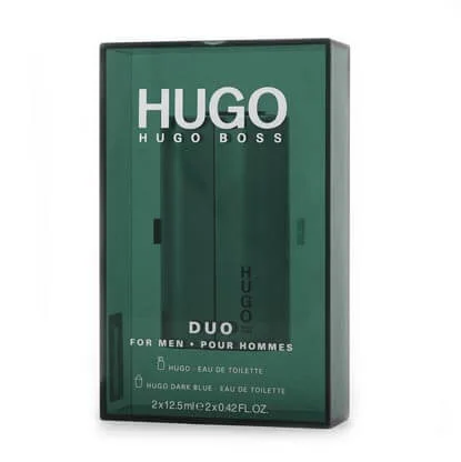 Hugo Boss - Duo for Men Gift Set (12.5ml Hugo Eau de Toilette and 12.5ml Hugo Dark Blue Eau de Toilette)