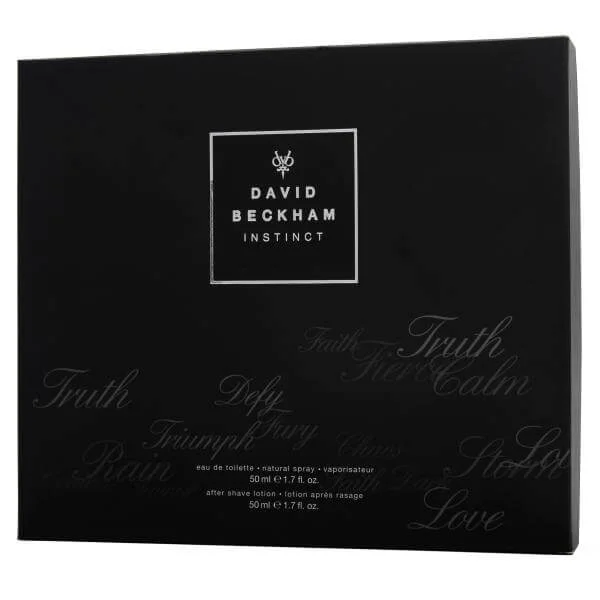 David Beckham - Instinct Gift Set (50ml Eau de Toilette and Aftershave)