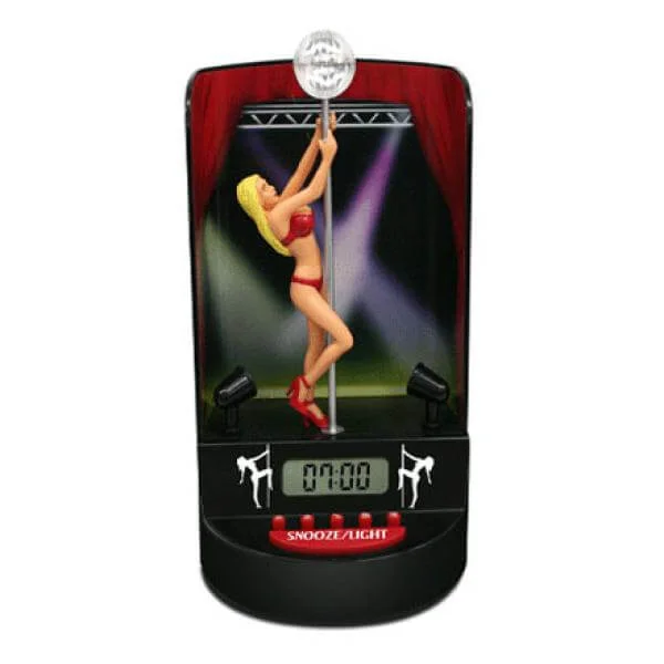 Pole Dancing Alarm Clock - Fun Gadgets