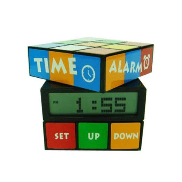 Amazing Cube Clock - Fun Gadget