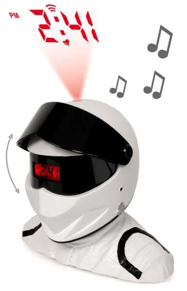 Stig Helmet Top Gear Theme Tune Projection Alarm