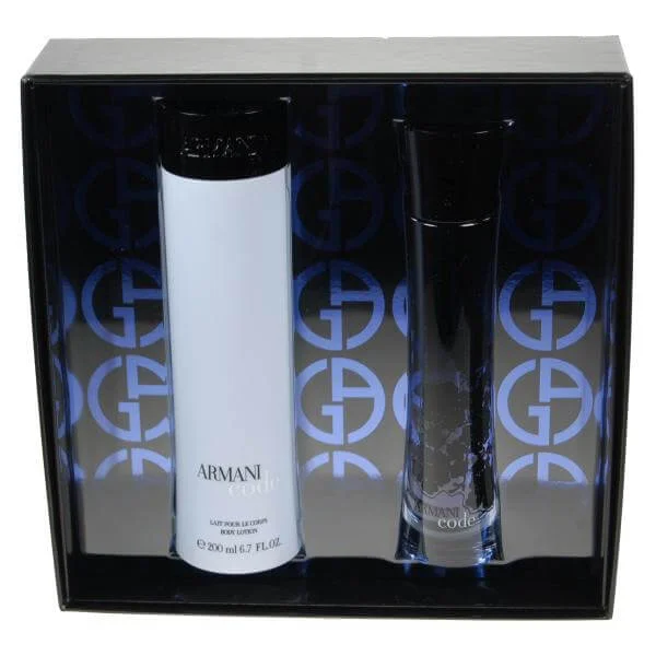 Giorgio Armani Code For Women Gift Set - 50ml Eau de Parfum and 200ml Body Lotion