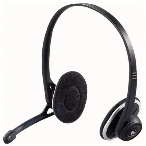Logitech H330 USB Stereo Headset and Mic (981-000128)