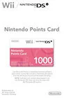 Nintendo Wii Points Card (1000)