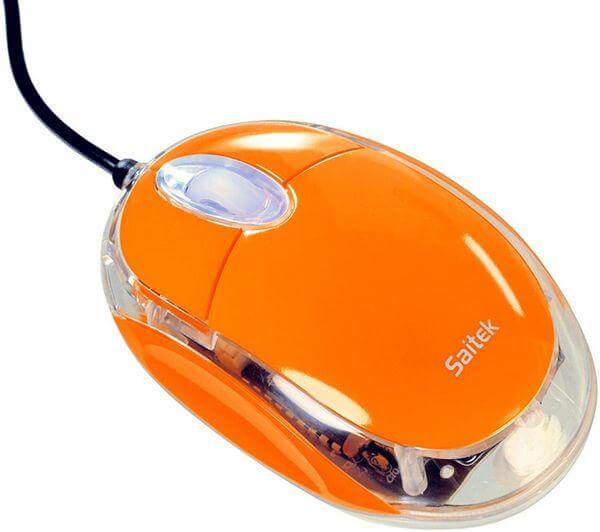 Saitek Notebook Mouse Orange