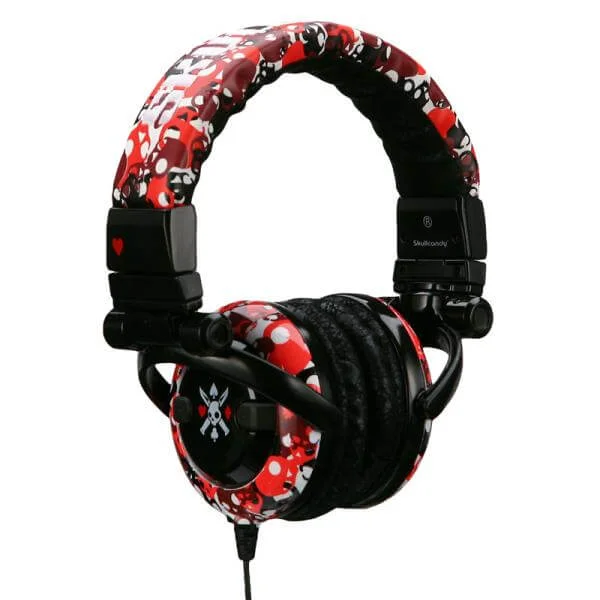 Skullcandy G.I Red Headphones