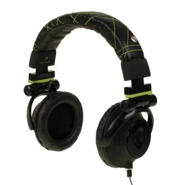 Skullcandy TI Headphones (Black/Green)